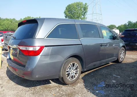 2011 Honda Odyssey Ex from USA, damaged, VIN 5FNRL5H46BB025489